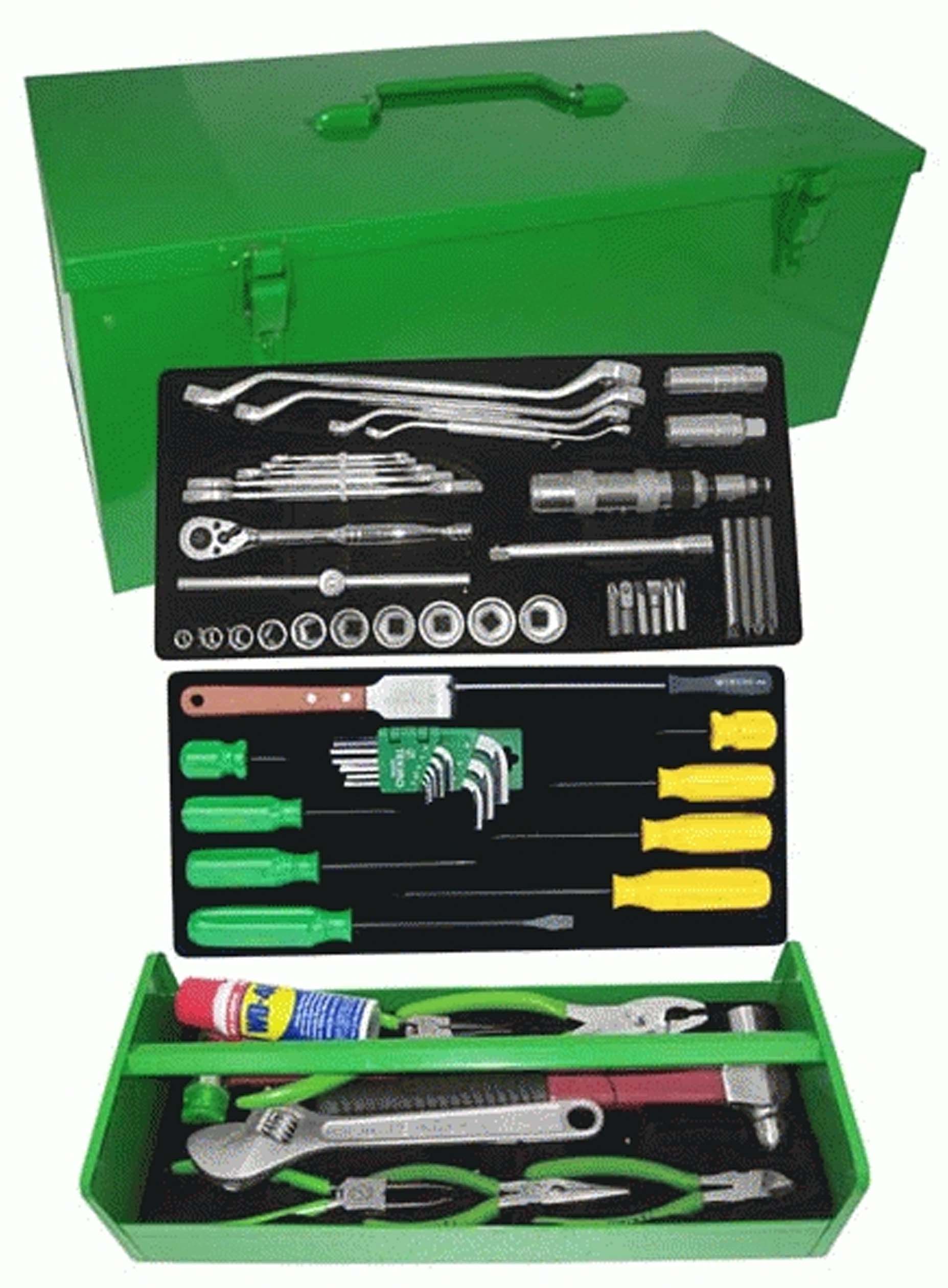 Harga Tekiro 59 Pcs Motorcycle Metal Box Tool Set